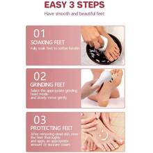 充电式电动足部磨皮器去老茧修脚器去角质机脚跟角质去除器足部护理工具 600mAh - 金色 - 查看 5