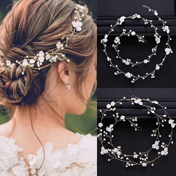 1PC Crystal Leaf Haarband Hoofdband Prinses Feest Tiara Kroon Voor Vrouwen Bruids Bruiloft Haar Ornamenten Accessoires Cadeau