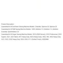 Caja de bobina de repuesto para máquina de coser Singer #Q6A0764000 para los modelos 3323, 4411, 4423, 5511, 5523 #416827001 - Q6A0764000 - Ver 4