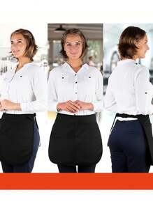 Garden Apron, Adjustable Tool Belt, Leg Protectors Apron,Tool Apron' Utility Belt Women, Teacher, Waist Apron With Pockets, Server Apron, Waist Apron For Waiters And Waitresses With Buckle,Multifunctional Home Use Apron For Gardening, Pruning, Harvesting, Dirt Protection