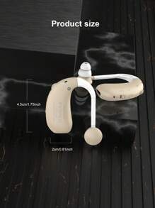 2PCS Headphones Personal Sound Amplifier, Adult Hearing Aid Amplifier, Rechargeable Audio Amplifier Headphones, Complete Accessories, Necessary For Others.
