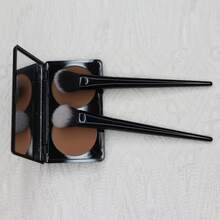 Cọ che khuyết điểm góc cạnh, có 3 màu. Ôm sát đường nét khuôn mặt, che phủ hiệu quả. Hình dạng góc cạnh và bề mặt cong lớn cho phép ôm sát hoàn hảo các vùng da rộng trên khuôn mặt. Chính xác đến từng chi tiết nhỏ, đạt được hiệu quả che phủ hoàn hảo. Cọ che khuyết điểm này không chỉ vượt trội trong việc che phủ diện tích lớn mà còn đáp ứng nhu cầu che khuyết điểm vùng dưới mắt. - màu nâu - Xem 8