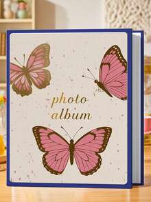 6-Inch Photo Album, 200 Pockets, Velvet Material, Cartoon Design, Suitable For Family And Friends - Capture Every Moment With Photos