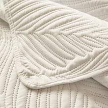 2/3 Piece Ultrasonic Embossed Bed Cover, Breathable, Durable Bedding Set,Including 1 Quilt, 1/2 Pillowcases, Machine Washable, All-Season, Room Decor, Bedroom Decor, Holiday, Easter - 米色 - B10 - 查看 8