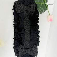 Serre-tête Lolita avec nœud papillon, look gothique/punk/Goth pour filles