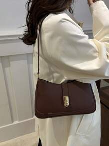 Bolso de moda para mujer, bolso de hombro simple y clásico, bolso de mensajero para dama