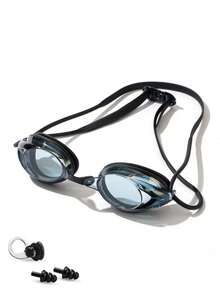 3pcs Professional Swimming Goggles For Adults, Anti-Fog, Waterproof For Pool Training - Multicolor - View 11