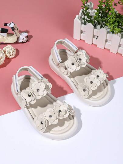 2026款软底软皮舒适儿童凉鞋，女童沙滩凉鞋，舒适休闲女童运动凉鞋