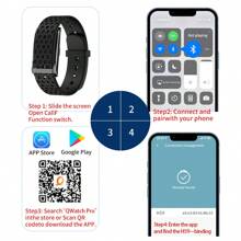 ESFOE LIGE's Neue intelligente Armband ohne Display, Mehrere Sportmodi, GPS, wasserdicht, dünn und kompakt, langanhaltend Akku, Silikon, Nylon Armband, modische und praktische Uhren für Herren und Damen