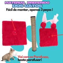 Scratching Post With Double Sisal Cat Toy - Azul - Ver 7