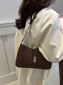 Bolso de moda para mujer, bolso de hombro simple y clásico, bolso de mensajero para dama