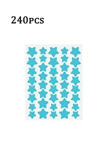 2000/1400/1120/400/240 Pcs Star Stickers, Halloween & Christmas Decoration Stickers, Colorful Five-Pointed Star Stickers For Party, Holiday Photo Decoration, Face Decor Stickers (1 Sheet Per Color), For Decoration Only (Not For Makeup)560/280/160/80/40pcs,Makeup,Cheap,Room Decor,Vanity,Travel,Bedroom,Makeup Accessories