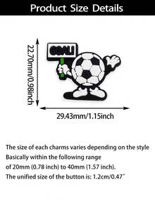 100/200/300/400pcs Various Sports Random Series Accessories - Multicolor - View 3