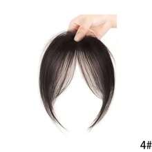 Perucă Fashion Eight Bangs, perucă cu breton din păr sintetic la temperatură înaltă, breton 3D cu breton