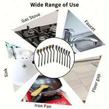 8-Piece Auto Detailing Brush Set For Interior Or Exterior Cleaning, Dusting Cleaning Supplies, Badge Tools, Vents, Wheels, Leather Interior Seats