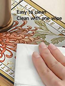1Pc 38*13cm Faucet Quick-Drying Mat, Kitchen And Bathroom Countertop Mat, Non-Slip, Waterproof And Mildew-Proof Soft Mat, Easy To Clean Quick-Drying Mat, Suitable For Kitchen, Bathroom And Bathroom Sinks