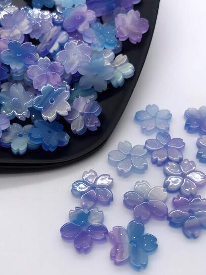 Acetate Fiber Shell Flower Hair Clip - Retro Bridal Hair Accessory, Handmade Vintage Hair Decoration