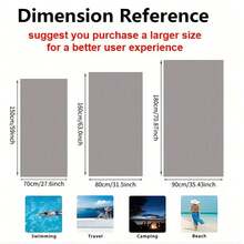 1 pezzo Asciugamano da spiaggia personalizzato - Disegno nautico di ancora e corda, super assorbente e ad asciugatura rapida, perfetto per spiaggia, nuoto, campeggio e viaggio, accessori da spiaggia | Tema nautico | Asciugamano in poliestere, decorazioni estive per bagno, multifunzionale, ornamentale, riutilizzabile, raffinato, elegante, di alta qualità, colorato, moderno, personalizzato, unico, regali ideali per lui, regali ideali per lei, fidanzato, papà, fidanzata, mamma, famiglia, amici, sala da tè, casa, giardino, ufficio, per anniversari, per San Valentino, per la Festa della Mamma, per compleanni, per la Festa del Papà, per lauree, per matrimoni, per inaugurazioni di casa, viaggio soleggiato - Multicolore - Visualizzare 4