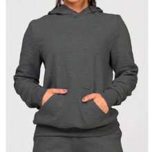 Kit With 3 Sweatshirts, Hooded Jacket, Men's And Women's, Plain, Unisex, Kangaroo Coat - 彩色 - 查看 6