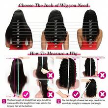 42 Inch 250% Density Loose Deep Wave Lace Front Wigs Human Hair For  Women 13x4 Hd Lace Front Glueless Loose Wave Wigs Human Hair Pre Plucked With Baby Hair 250% Density Loose Wave Frontal Wigs 28 Inch - Natural Black - View 9