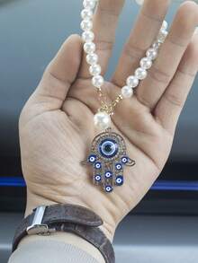 Devil's Eye Palm-Shaped Car Hanging Decoration Accessory - Hanging Palm - View 6