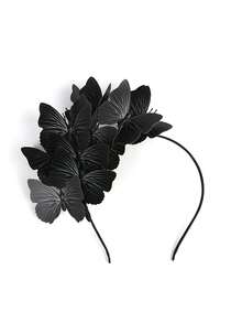 1pc Butterfly Fascinator Hat Monarch Butterfly Headband Crown Tea Party Garden Party Butterfly Themed Parties Costume Headpiece - A - View 10