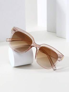 Fashionable Square Women Fashion Glasses, Versatile Minimalist Design For Outdoor Use For Summer Beach Vacation,Outdoor,Travel