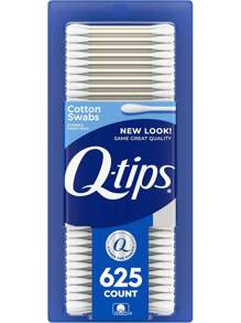 Q-Tips Cotton Swabs, 625 Count