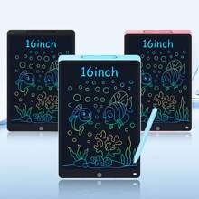 XZBB LCD-Schreibtafeln in verschiedenen Größen 8,5/10/12/16/20 Zoll, Kinderschultafel zum Zeichnen, Multifarbiges Großformat-Schreib- und Zeichenwerkzeug, kreatives Talent, Denkaufgaben für Kinder ab 3 Jahren, One-Touch Bildschirm löschen/sperren, Reise/Geburtstags/Einschulung/Weihnachtsgeschenk, zufälliger Rahmen im Blindpack