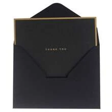 10pcs/Set Holiday Party Invitation Cards, Thank You Cards, Simple Creative Greeting Cards With Envelopes, Message Cards, Birthday Greeting Cards