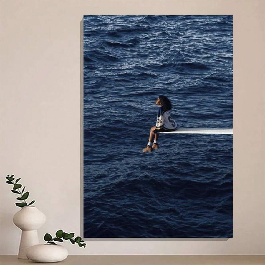 Framed Sos Poster Album Cover Posters Canvas Art Poster Bedroom Decor Posters Birthday Party Decor, Mother's Day New Year Easter Gift,  Home Living Room Office Wall Decor, Perfect Gift And Wall Decoration, Room Decor, Wall Art Decor, Wall Decor, Living Room.