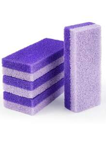4 Pieces For The Treatment Of Calluses And Dead Skin On The Feet And Heels Cleansing Exfoliation Removal Of Dead Skin Sharpening StonePurple