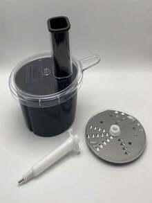 1pc Kitchen Thermomix TM6 And TM5 Accessories Vegetable Cheese Cutter For Radish Slicing And Sweet Potatoes Food Processor Container Food Processor Container Kit For Thermomix TM5 TM6 Multifunctional Food Processor Box Container - Multicolor - View 7