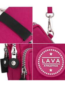Women Cell Phone Purse Wristband Sport Armband Wallet Travel Mini Crossbody Purse Sling Bag Mini Wallet Over Shoulder Strap - 黑色 - 查看 7