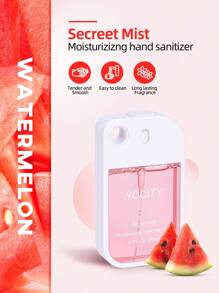 1/3/6pcs 50ml Various Scents Of Water-Free Hand Sanitizer, Two Models Are Randomly Shipped, Hyaluronic Acid Spray Hand Sanitizer Fragrance Spray Hand Sanitizer, Portable Travel Hand Sanitizer