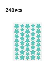 2000/1400/1120/400/240 Pcs Star Stickers, Halloween & Christmas Decoration Stickers, Colorful Five-Pointed Star Stickers For Party, Holiday Photo Decoration, Face Decor Stickers (1 Sheet Per Color), For Decoration Only (Not For Makeup)560/280/160/80/40pcs,Makeup,Cheap,Room Decor,Vanity,Travel,Bedroom,Makeup Accessories