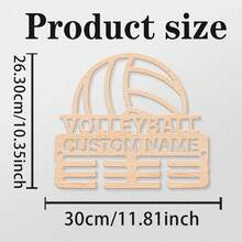 1 szt. Niestandardowa nazwa Piłka nożna, Koszykówka, Siatkówka, Baseball Sportowy uchwyt na medale - Podwójne drewno, 6 stylów do wyboru, Polowanie, Tradycyjny styl, Montaż na ścianie, Nie wymaga zasilania, Unikalna dekoracja sypialni, Powrót do sezonu szkolnego, Sezon ślubny, Dzień Ojca, Dzień Dziecka, Wielkanoc Sezon ukończenia szkoły Dekoracja na Dzień Matki, Najlepszy prezent dla rodziny, przyjaciół, Ręcznie robiony, Trwały - Wielokolorowe - Zobacz 16