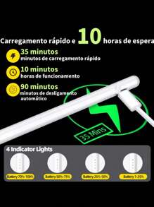 Caneta Touch Screen Ponta Fina Desenho iPad Android Alta Precisão Universal Design Grafico