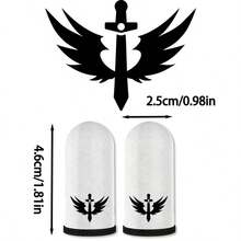 قفازات ألعاب رفيعة جداً ومُنفِّسة فعالة لمدة 24 ساعة: مقاومة للعرق، غير قابلة للانزلاق، أطراف لمس الشاشة اللمسية، مناسبة للاعبين - أبيض وأسود - مشاهدة 3