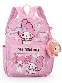Sanrio Sanrio Shoulder Bag Handbag Tote Women's Bag Crossbody Hello Kitty Melody Kuromi Pudding Dog Cinnamon Dog Doll Doll Bag Cartoon Printing Portable Cute Large Capacity Coin Purse Summer Beach Bag Travel Accessories Cruise Essentials Travel Bag Wash Bag Waterproof, Back To School Essentials