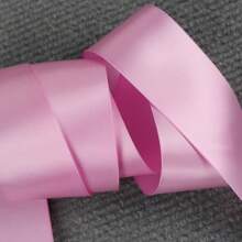 1pc 38mm Single Face Polyester Ribbons Solid Color Satin Ribbon For Handmade Craft Gifts Wedding Christmas Decoration DIY Bows