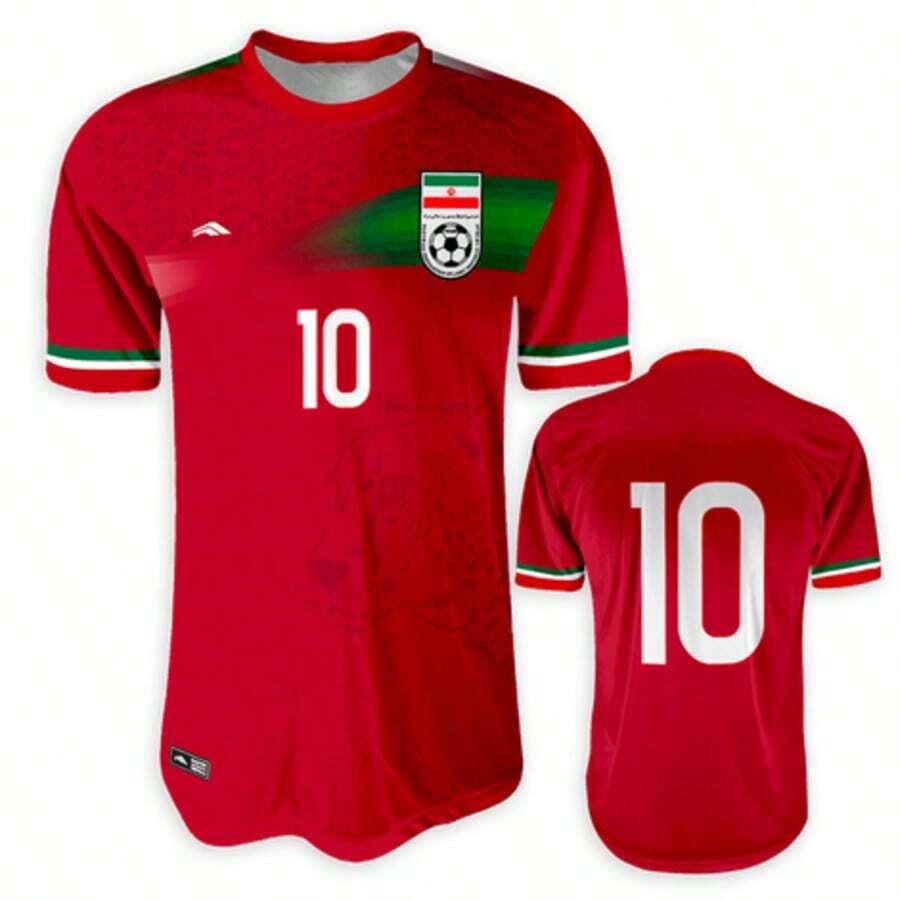 CAMISA PAÍS ESPORTIVA VEMELHA IR ADULTO ESCUDO BORDADO
