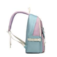 Unisex Large-Capacity Middle School And College Student Backpack, Multicolor Travel And Gift Backpack - Lake Blue - View 6