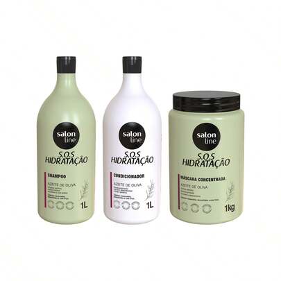 Salon Line Kit SOS Hidratação Ultra Cachos com Máscara de Hidratação