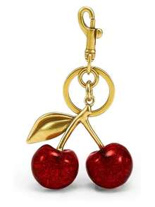 Llavero con colgante de cereza, llaveros de mujer adorables - Llaveros de coche para bolsos - Regalos del Día de San Valentín