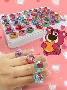 Disney 40 pièces Disney La Reine des Neiges Princesse et petite fille jeux de prétention Bagues de bijoux et Bagues pour se déguiser, Jouets Disney Pixar jouet Story et La Reine des Neiges Princesse, Petite fille Jeux de prétention Ensembles de bagues ajustables mignonnes et Bagues pour se déguiser.