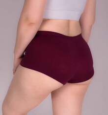 CIMA BONETERIA 12 piezas Bóxer de dama microfibra con mucho strech super ajustable con puente de algodón LisoCasual-CómodoBonito-DulcePoliésterboxer dama y jovencitas - Multicolor - Ver 5