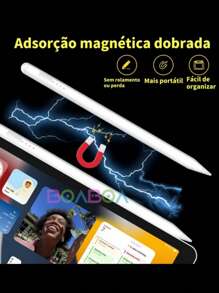Caneta Touch Screen Ponta Fina Desenho iPad Android Alta Precisão Universal Design Grafico