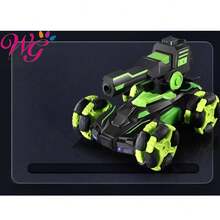 Auto tanque control remoto sin hidrogel juguete eléctrico de alta resistencia para niños carro de colección todoterreno alto rendimiento y diversión ideal para competencias y regalos innovadores - Multicolor - Ver 1