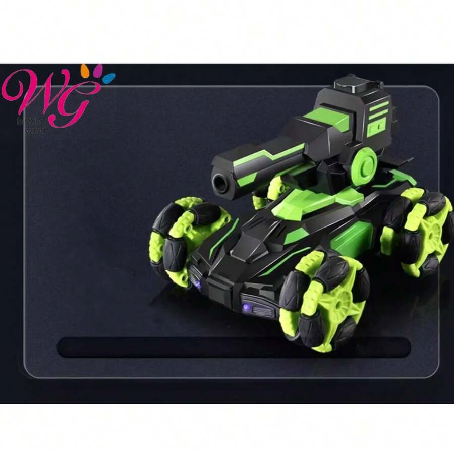Auto tanque control remoto sin hidrogel juguete eléctrico de alta resistencia para niños carro de colección todoterreno alto rendimiento y diversión ideal para competencias y regalos innovadores - Multicolor - Ver 1